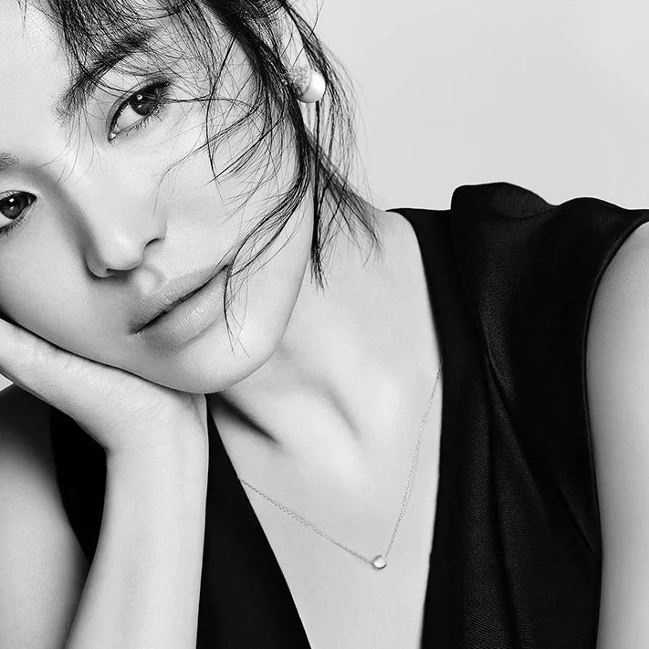 Модное ожерелье YUN RUO из розового золота с простым кулоном ювелирные изделия