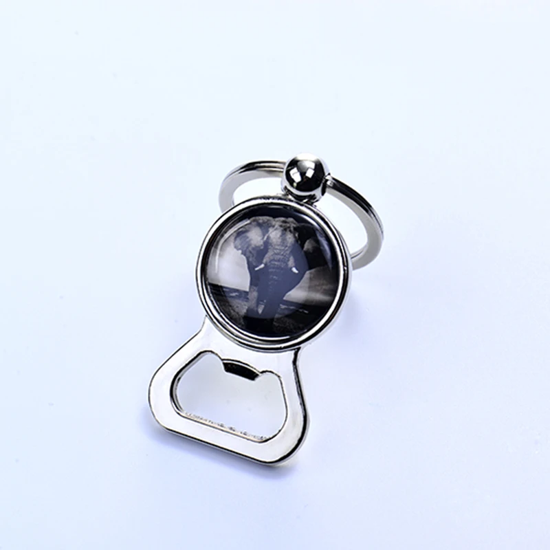 Изготовленный на заказ нож животное птица металлический брелок производитель