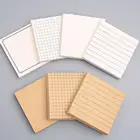 Простой блокнот для записей, 80 листовблокнот, милый планировщик, блокнот, Стикеры для записей, недорого, список дел, сетка для офиса, школы, Канцелярский H6c1