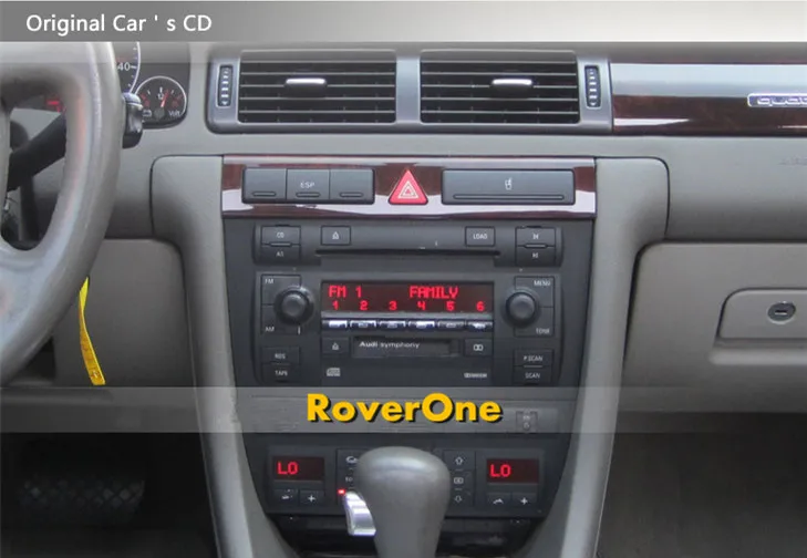RoverOne Android 9,0 Автомобильная Мультимедийная система для Audi A6 C5 S6 RS6 Радио Стерео DVD gps навигация медиа музыкальный плеер PhoneLink