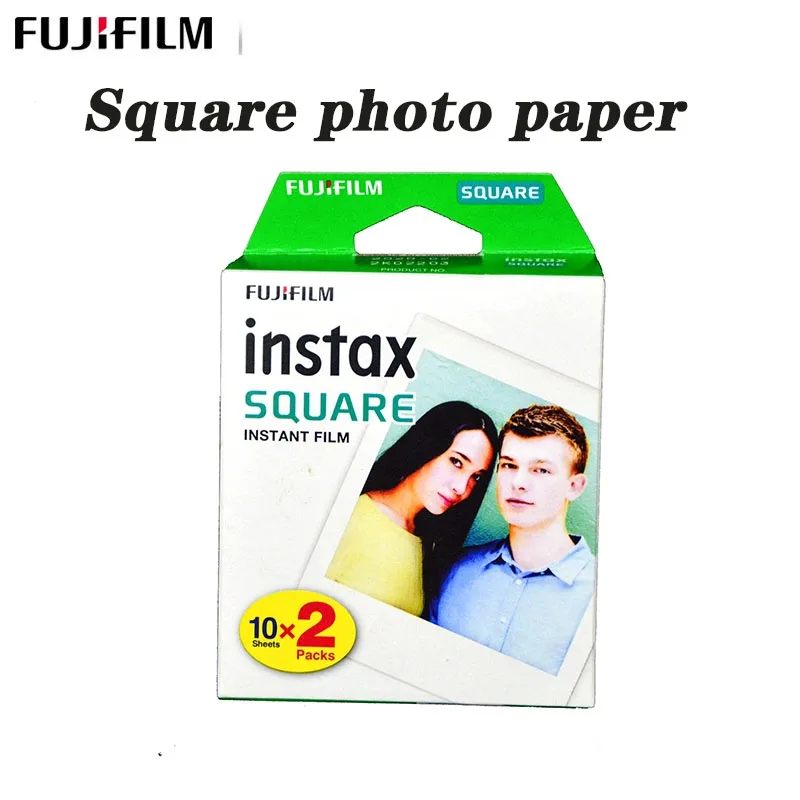 

Fuji Polaroid instax SQ6 SQ10 SQ20 SP3 square photo paper with white edge