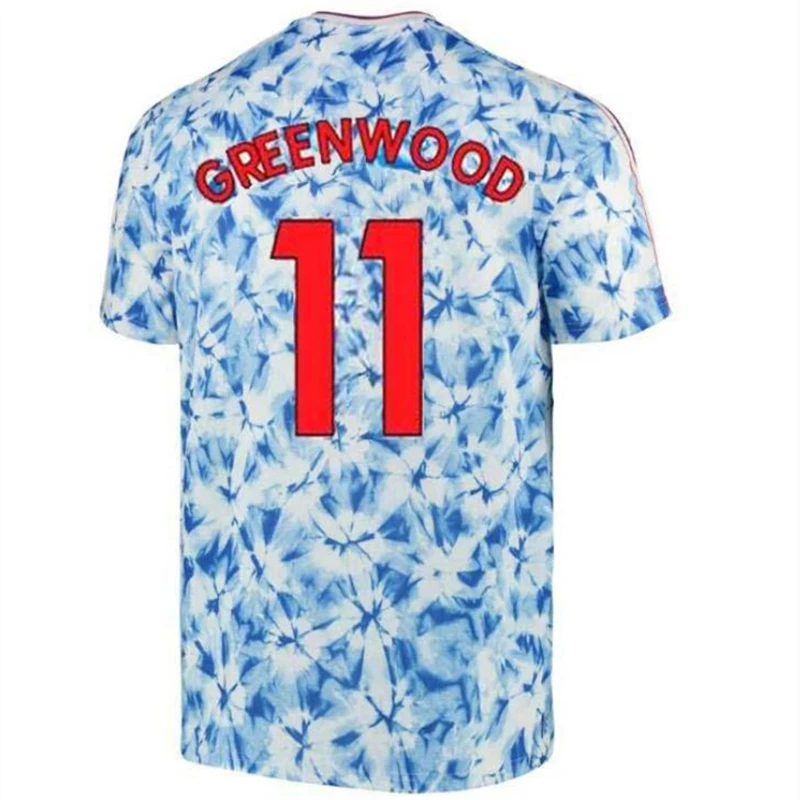 

20 21 Manchester Soccer Jerseys United CAVANI UTD VAN DE BEEK B. FERNANDES RASHFORD Football Shirts