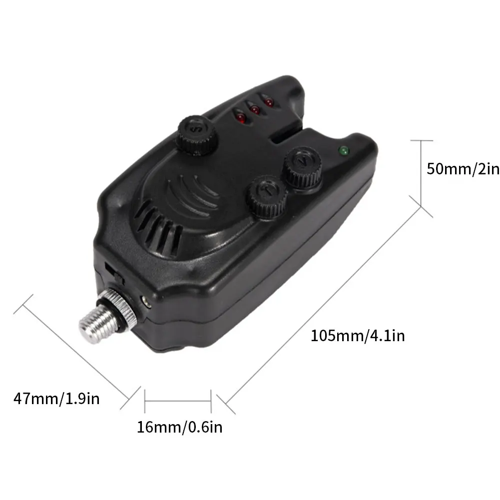 

Fishing Bite Alarm Tackle Bite Alert Carp Bite Alarm Fishing Bite Indicator Electronic Wireless Luminous fishing bite indicator