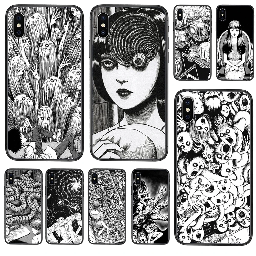 Японский ужас комикс Томи Junji Itou вдохновляющий для Huawei P50 P40 P30 Lite P Smart Z 2019 2020 2021