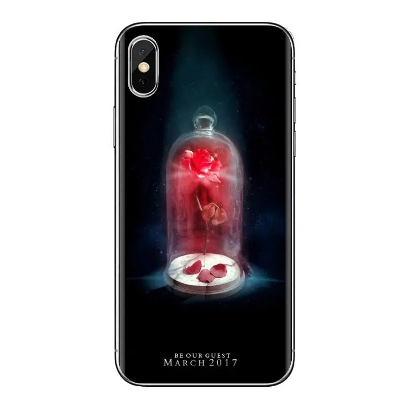 TPU Cases Covers red rose stained glass beauty beast For Huawei Honor 5A LYO-L21 Y6 II Compact Y5 2 Y5II Mate 10 Lite Nova 2i 9i |