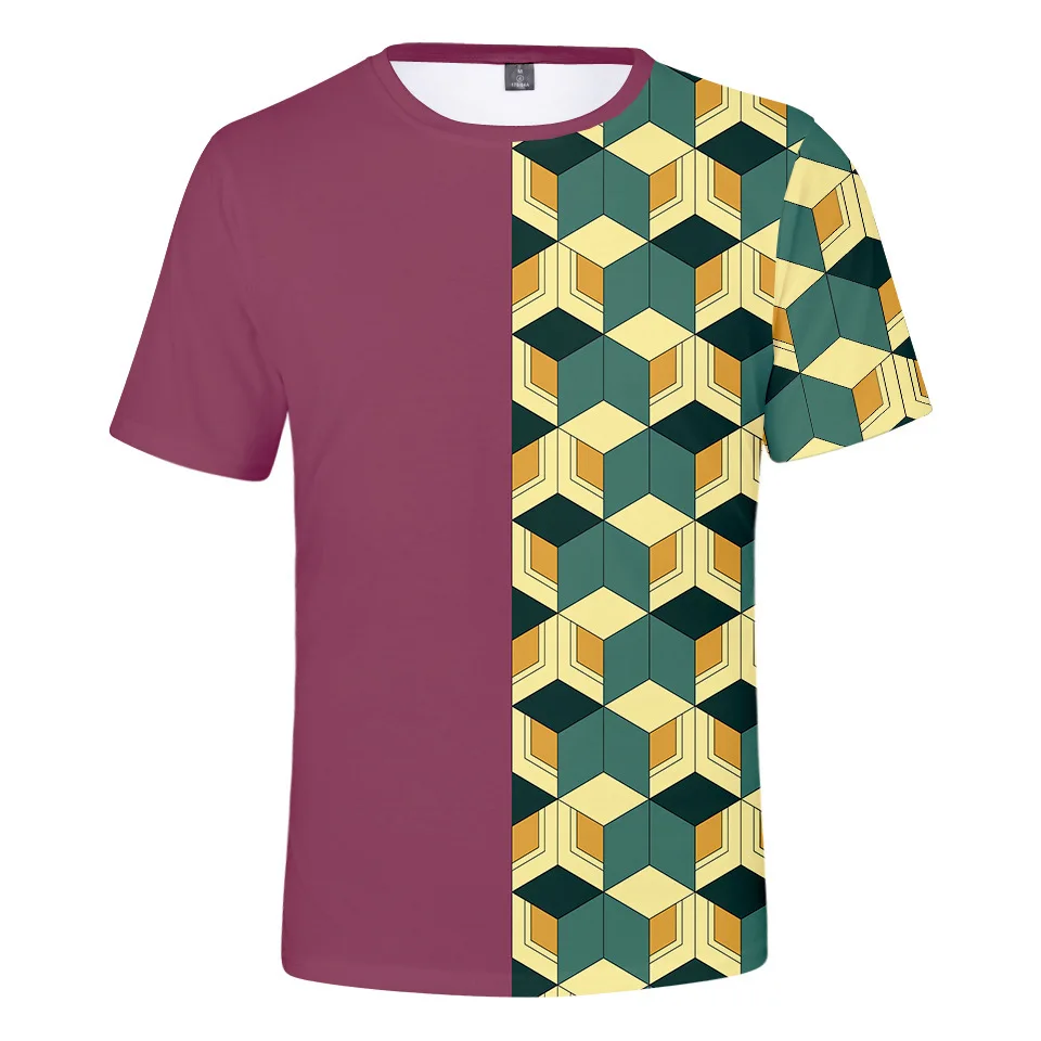 

Футболка женская/мужская с 3D-принтом, с коротким рукавом и графическим принтом