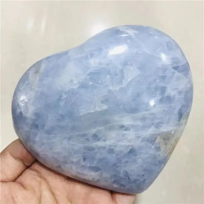 

1 шт., крупные искусственные камни, полированное сердечко целетита, 280 г-350 г для украшения