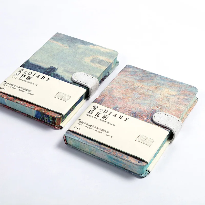 

1 шт. Monet канцелярский бумажный блокнот креативный крафт-пустой/сетчатый/Еженедельный план бумажный планировщик записная книжка дневник s