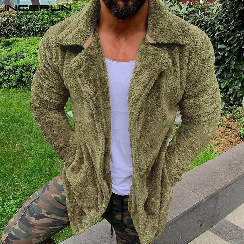 

Куртка мужская на пуговицах, с отворотом, на осень/зиму