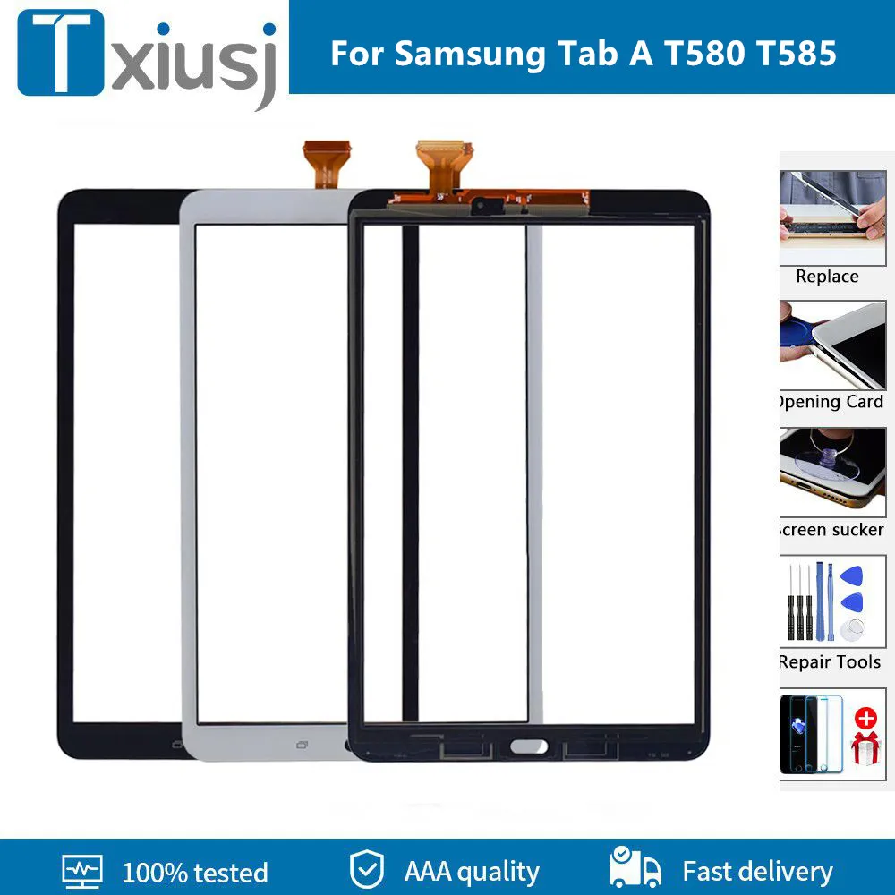 

Touch Screen For SAMSUNG GALAXY Tab A T580 T585 Touch Panel Screen Digitizer Glass Sensor Lens Touchscreen For SAMSUNG T580