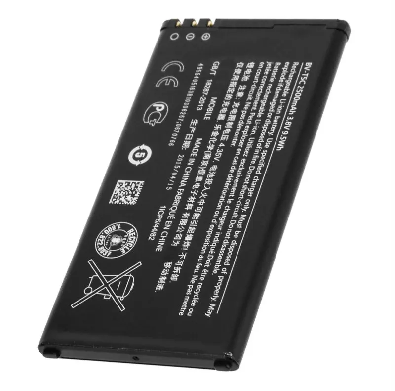 Сменный аккумулятор для Nokia Microsoft Lumia 2500 Lumia640 RM 640 1113 Dual 1073 1077 мАч|Аккумуляторы