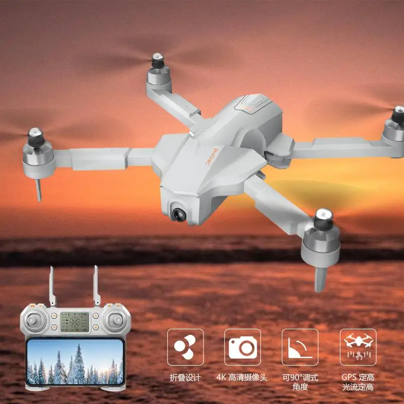 Дроны с GPS rccity GW90 4K HD камера регулируемый карданный подвес бесщеточный следуй за