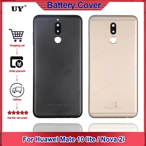 original for huawei mate 10 lite battery cover for huawei nova 2i battery cover housing back case replacement parts free global shipping