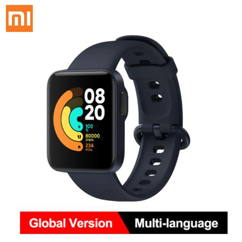 Умные часы Xiaomi Mi Watch Lite водонепроницаемые умные с GPS 5 АТМ фитнес-трекер