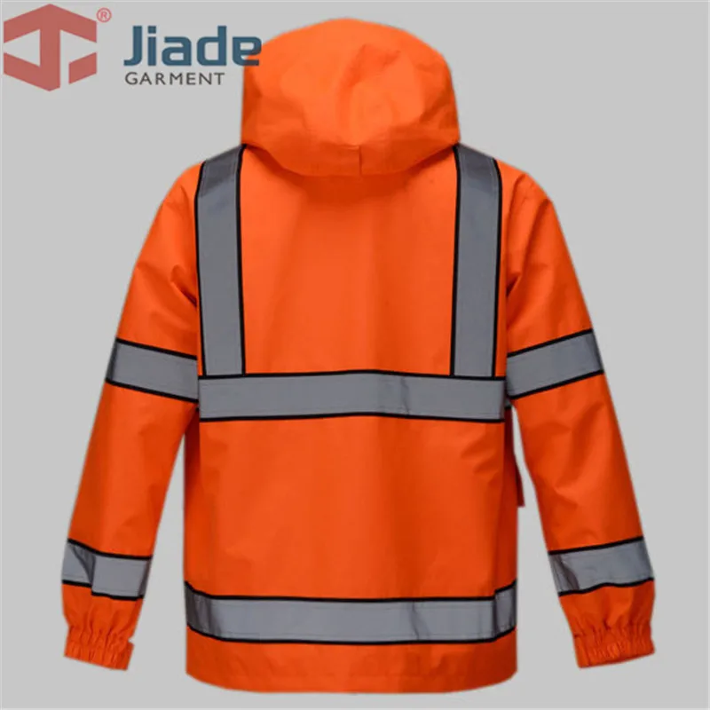 Куртка Jiade Светоотражающая для взрослых Длинная зимняя мужская Рабочая куртка с
