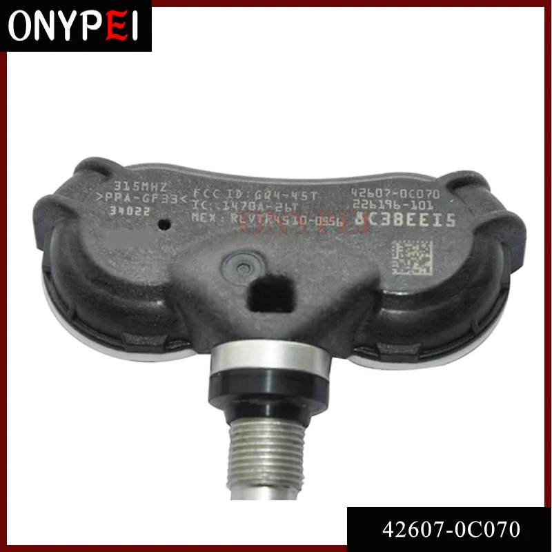 

Tire Pressure Monitor Sensor 42607-0C070 Fits Toyota Tundra