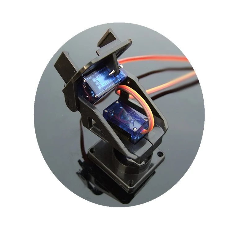 2 Оси Серводвигатель кронштейн FPV PTZ панорамирование/наклон камера платформа анти