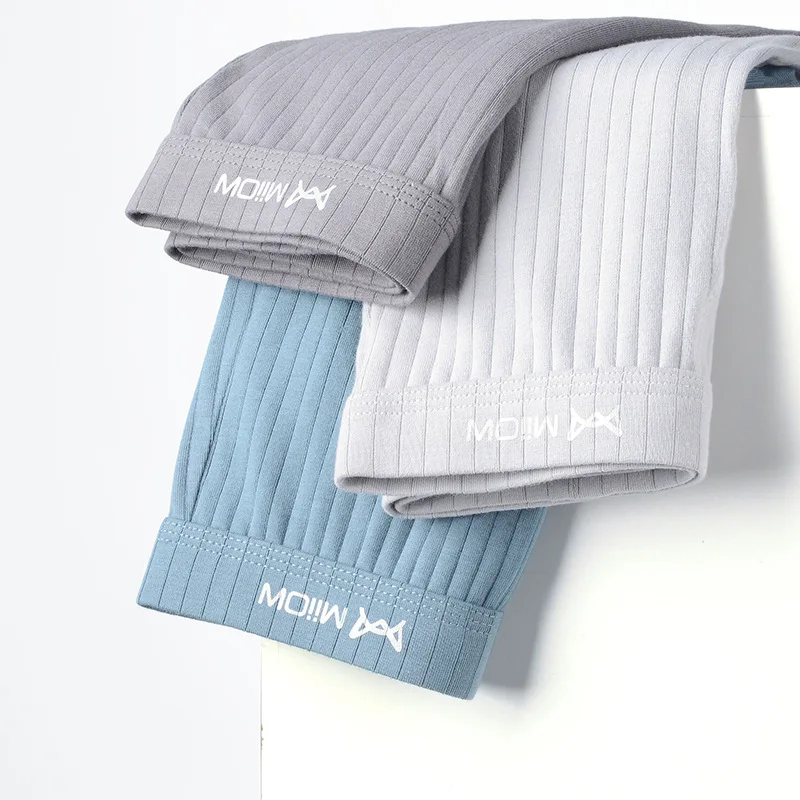 3PCS men's underwear breathable antibacterial boxer shorts shorts cotton sweatpants