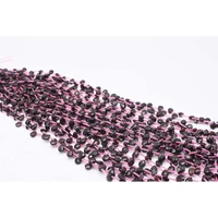 aaa natural faceted garnet droplet shape stone beads for diy necklace bracelet jewelry make 15 free delivery