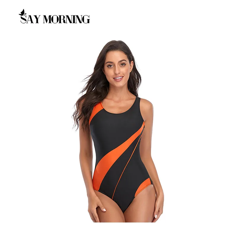 Сексуальный слитный купальник на одно плечо SAY MORNING новинка 2021 сетчатый в стиле