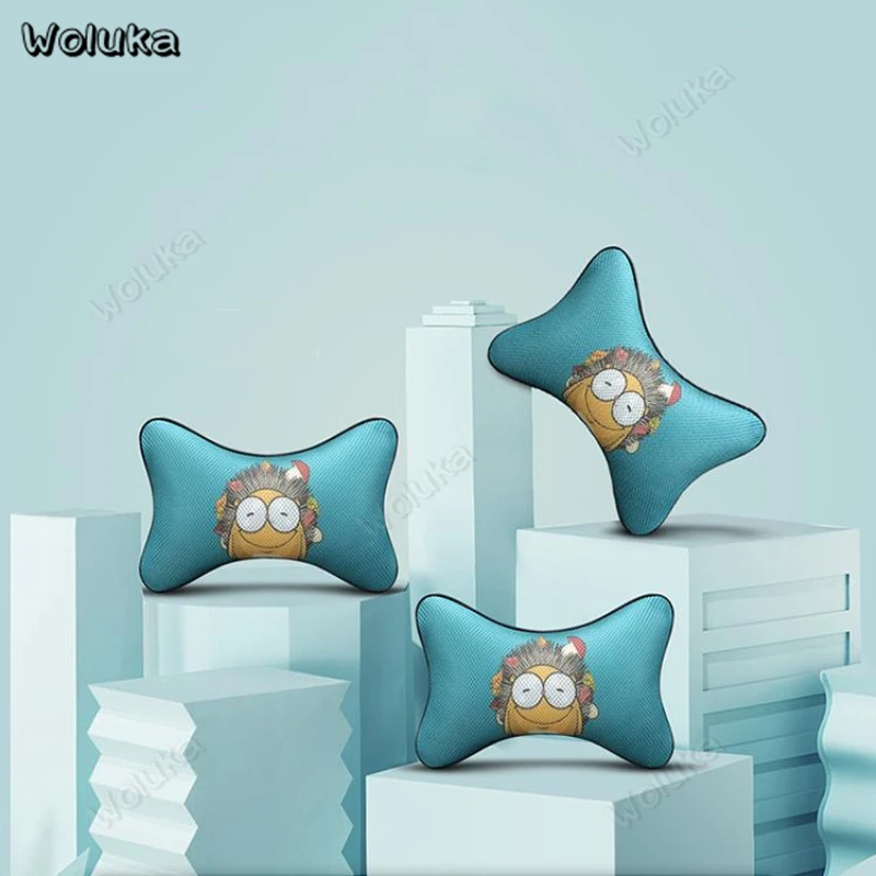 Автомобильная подушка для шеи автомобильный подголовник мультяшная Милая