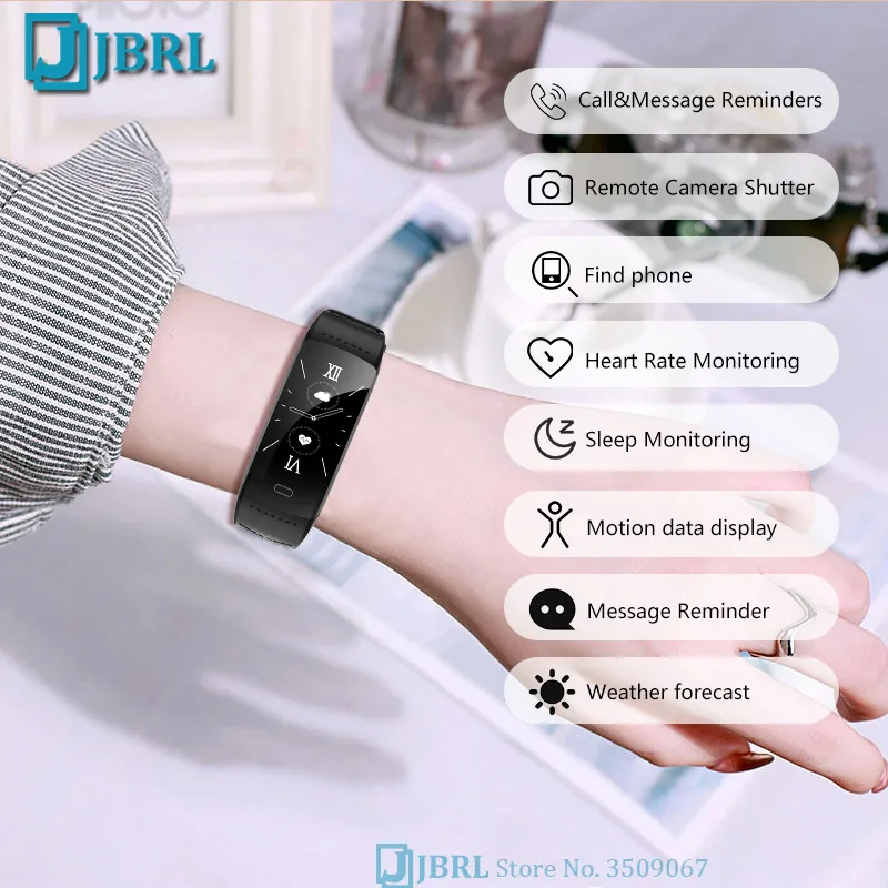 new 2021 smart watch men women smartwatch waterproof fitness tracker for android ios electronic smart clock silicone smart watch free global shipping