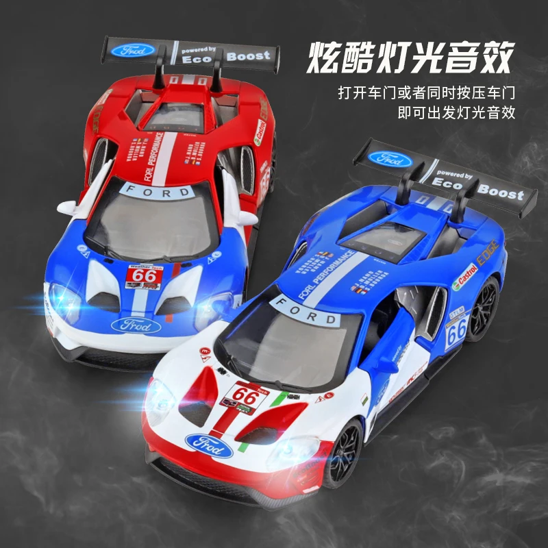 1:32 FORD-V8 игрушечного автомобиля металла модель оттягиваемая назад машина звук