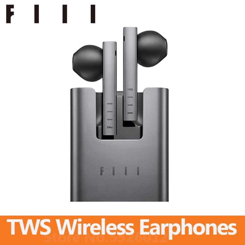 Беспроводные наушники FIIL CC TWS Bluetooth 5 0 с шумоподавлением спортивные микрофоном и