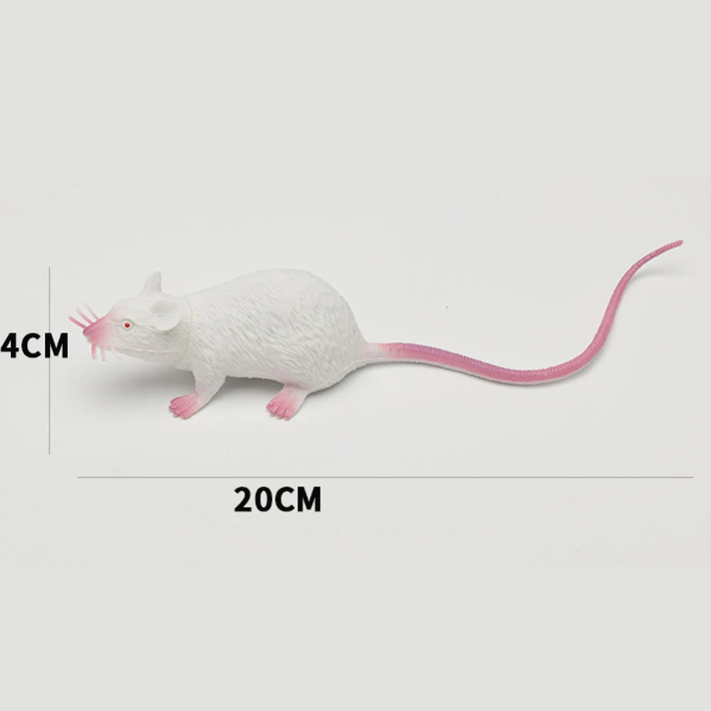 Имитация мыши на Хэллоуин смешная игрушечная мышь резиновая фигурки крыс