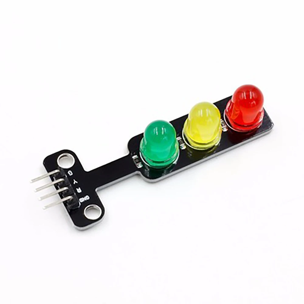 

Mini 5mm LED 5V Traffic Light LED Display Module for Arduino Mini-Traffic Light for Traffic Light System Model