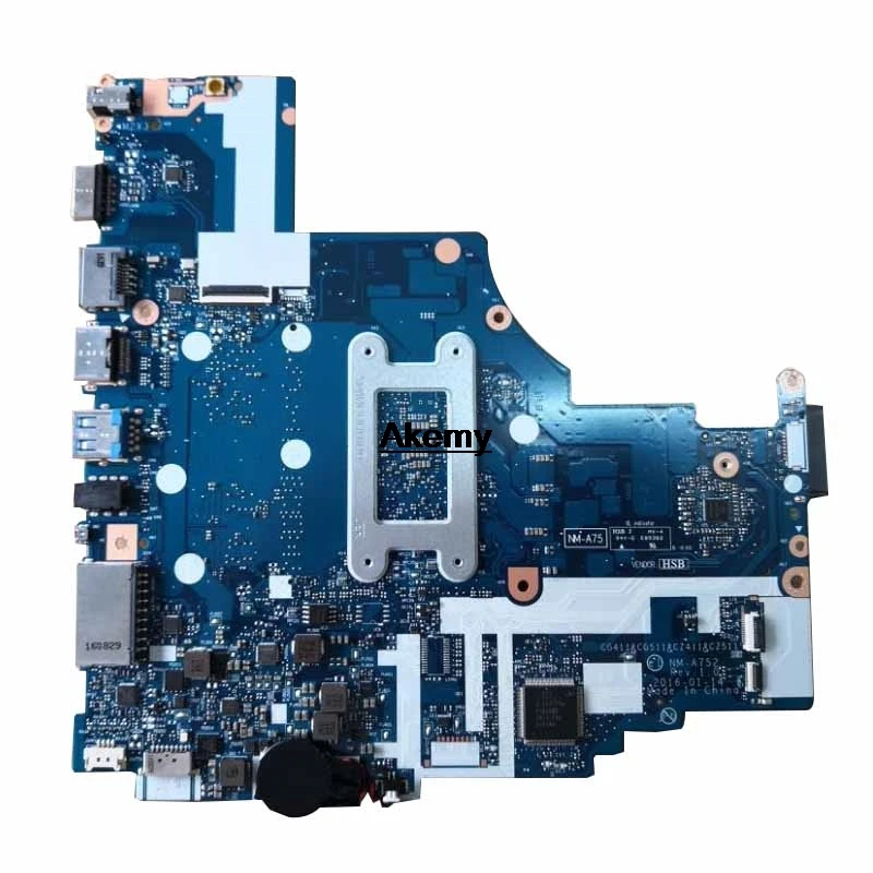 

NM-A752 Laptop motherboard For Lenovo 310-14ISK 510-14ISK mainboard original 4GB-RAM I3-6006U/6100U