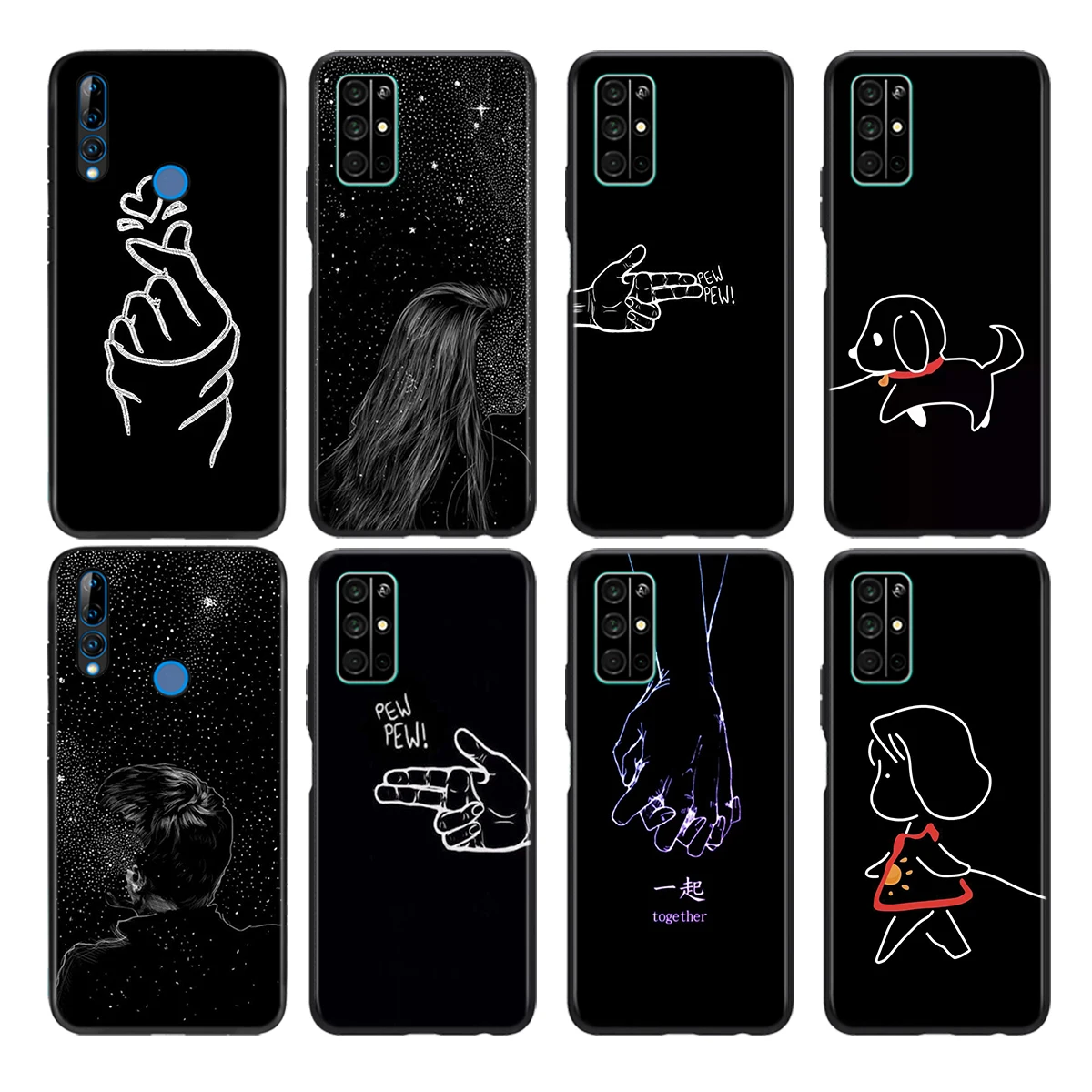 

Силиконовый чехол для Honor 30 30i 10i 30S V30 V20 9N 9S 9A 9C 20S 20E 20 7C Lite Pro