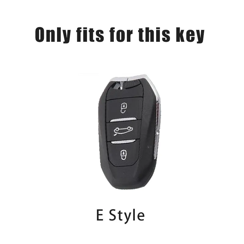 

Soft TPU Car Remote Key Case Full Cover Holder Shell For Peugeot 2008 3008 5008 For Citroen C4 C6 C3-XR Picasso DS3 DS4 DS5 DS6
