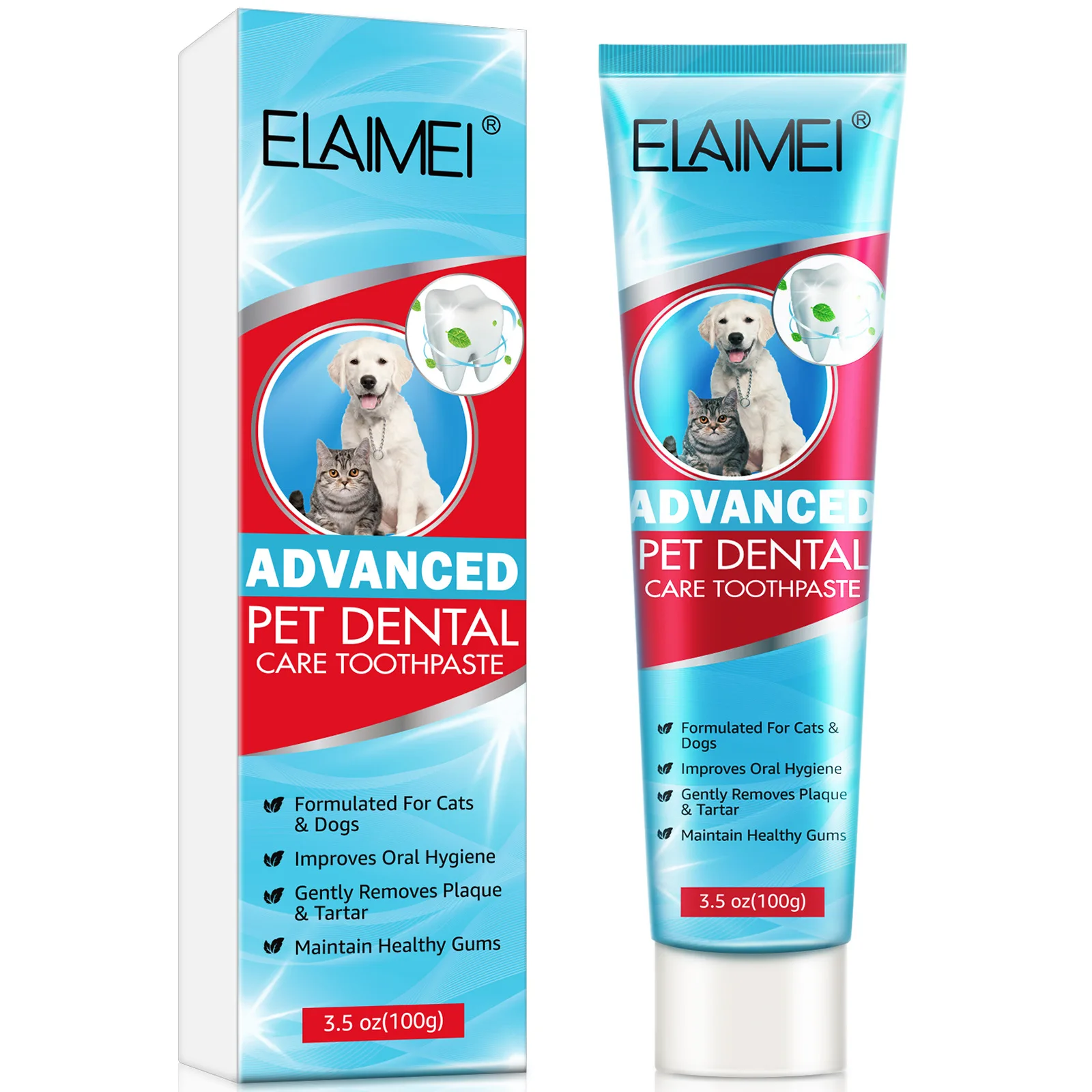 

Pet Mint Toothpaste Cleaning Bad Breath Dental Calculus Oral Care Supplies Dog Toothpaste