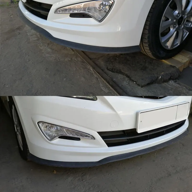 VODOOL 2 5 м Универсальный Автомобильный передний задний Боковой бампер сплиттер для