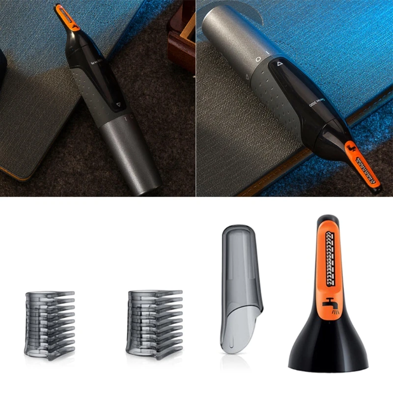 

Nose Hair Trimmer Replacement Accessories Cleaner Trimming Cutter Head Protective Cover Comb