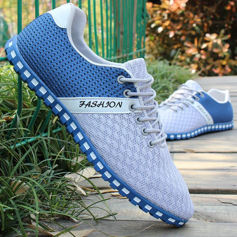 

Men shoes net shoes large size casual net shoes summer sports zapatos de hombre tenis masculino adulto chunky sneakers