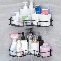 Bathroom Corner Storage Rack Free Punch triangle rack Wall tripod shampoo shower gel storage rack Household Rack triangle