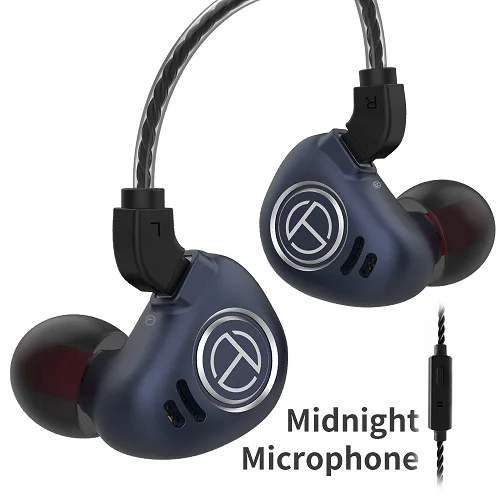 TRN V90 1DD+ 4BA HIFI гибридные наушники-вкладыши, спортивные наушники для бега, наушники-вкладыши, гарнитура для Bluetooth, TRN V20/V80/X6/AS10/T2 - Цвет: Зеленый