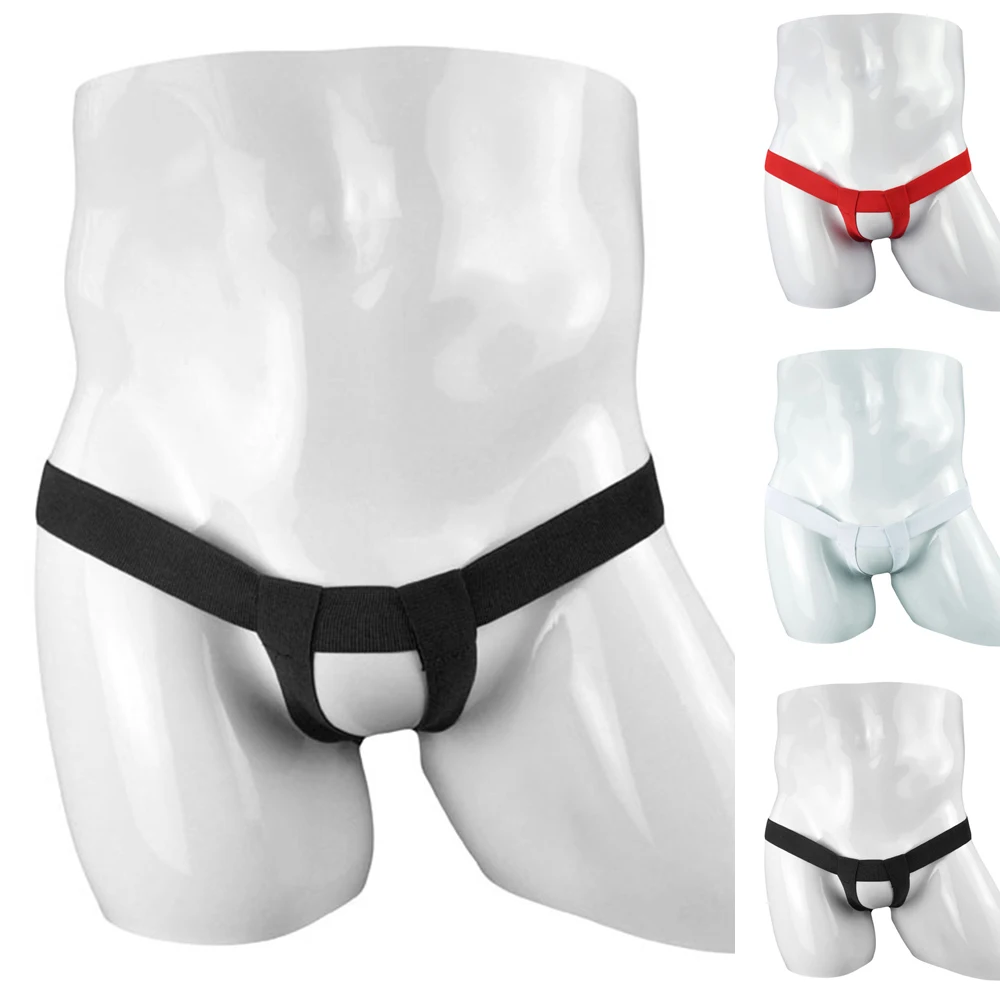 

1/2Pcs Men Booster Bandage Enhancer Ball Lifter Jockstrap Kinky Underwear Briefs Solid Color Sexy Underpants Male Fashion New