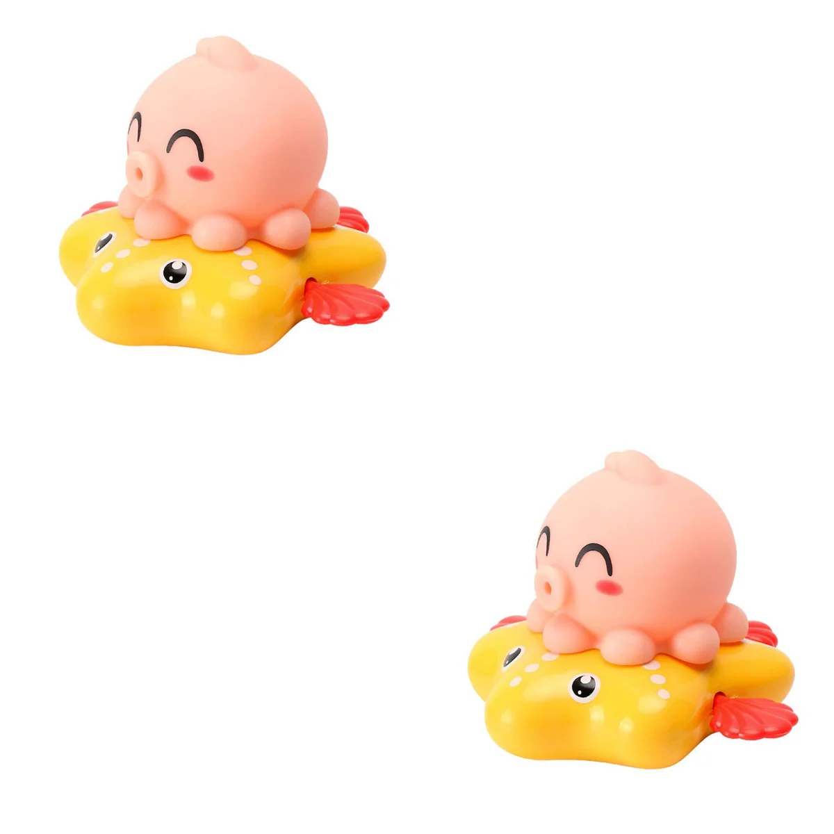 

2pcs Baby Bath Octopus Flow Spout Make Sprinkle Octopus Squirt Equipment