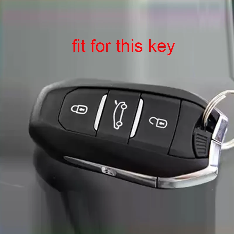 Чехол для ключей из ТПУ Peugeot 407 508 2008 301 5008 3008 4008 408 чехол автомобильного ключа с 3