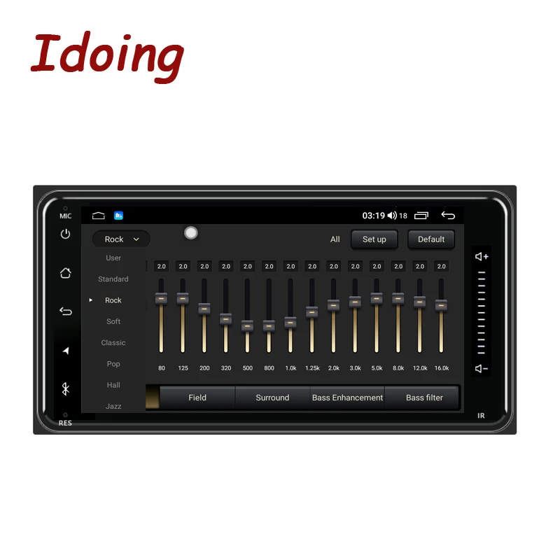 Idoing 7 &quotAndroid 2.5D головное устройство Plug And Play для Toyota-универсальный автомобильный