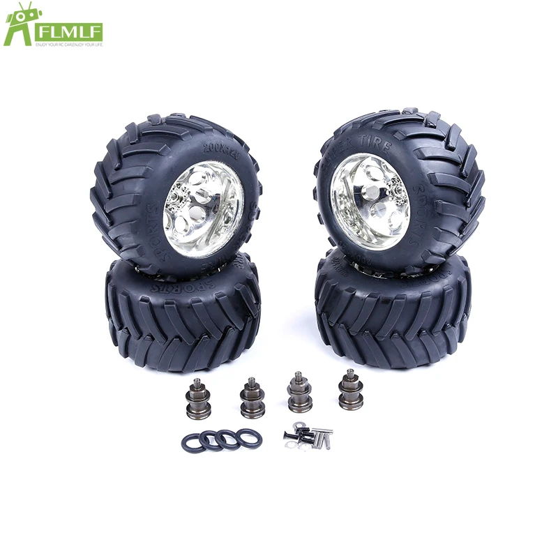 Модифицированные колёсные шины Bigfoot в сборе подходят для 1/5 Losi 5ive T Rovan LT KingmotorX2 BAJA