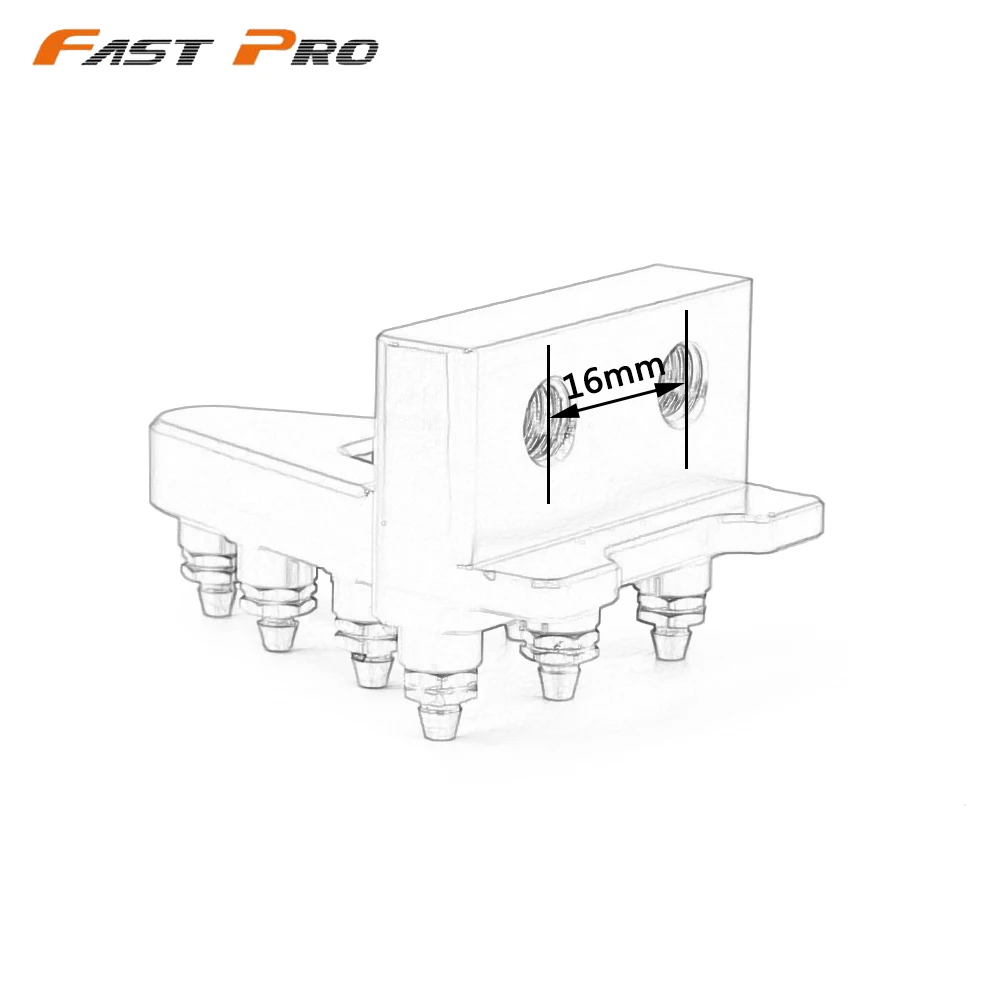 Ножной тормоз для мотоцикла с ЧПУ наконечник рычага ступенчатая пластина