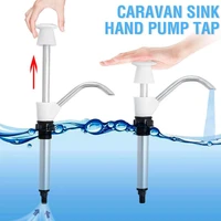 portable hand pump faucet trailer drinking dispenser camping replacement aluminum tube manual water bottle pumping faucet1