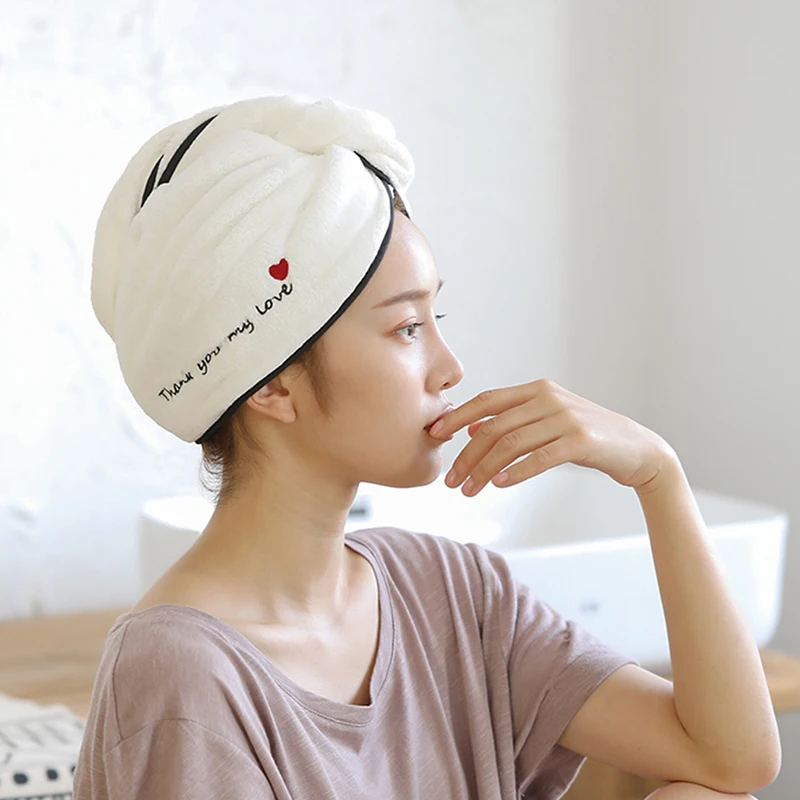 

Moon Star Style Microfiber Bath Towel Lady Dry Hair Cap Quick Dry Hair Towel