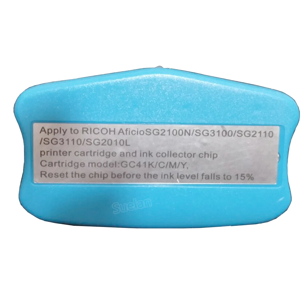 Сброс чипа GC41 для картриджа чернил и резервуара обслуживания Ricoh SG2100 SG2100N SG2010L SG3100