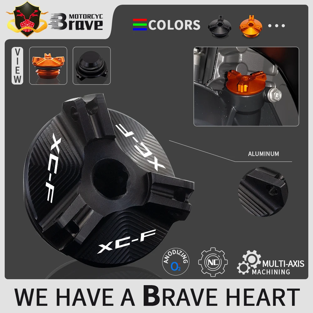 Для KTM 250 350 450 SXF EXCF XCFW XCF SX F EXC XC W 500 2019 аксессуары для мотоциклов CNC масляный