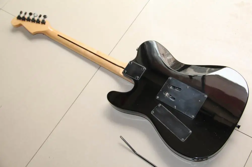 Оптовая продажа Новое поступление Модель Китайская электрогитара Charvel в черном